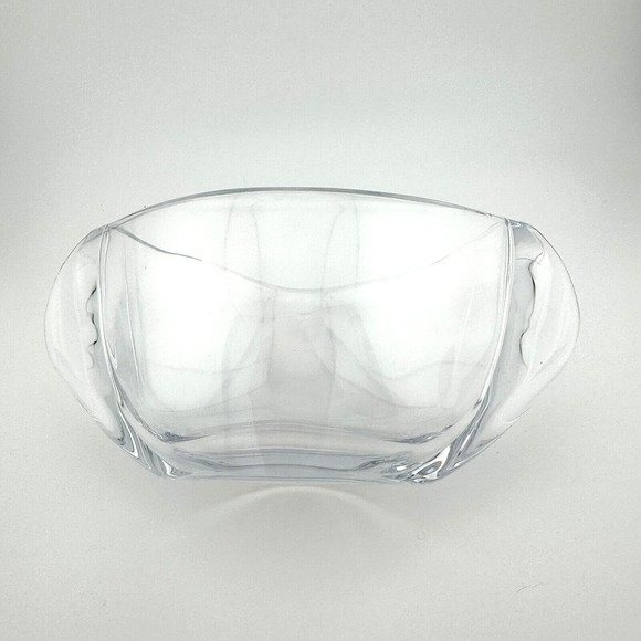 Crystalite Bohemia modern Orbit Bowl Vase 180mm from Poland - Picture 6 of 9